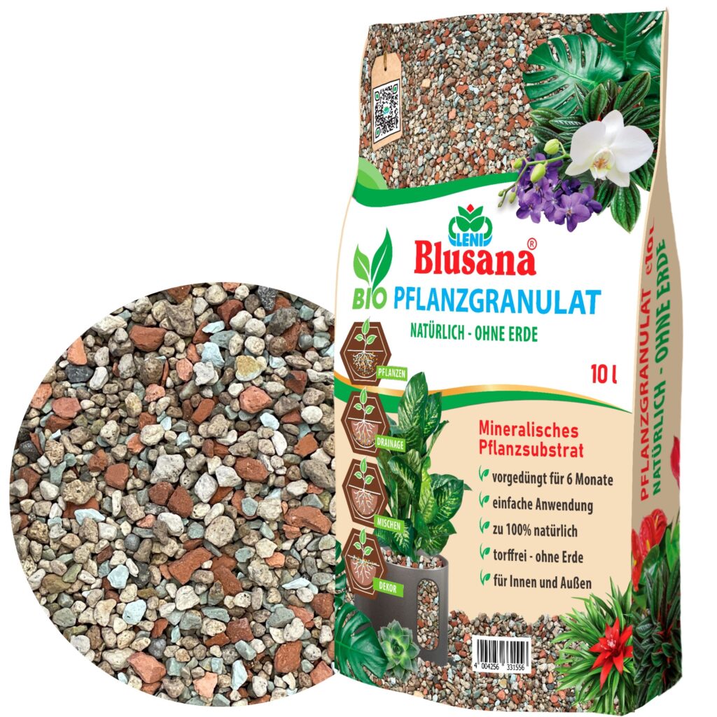 1 10 L Blusana - optimale Pflanzenpflege für Hydrokultur, Hydroponik und Erdkultur