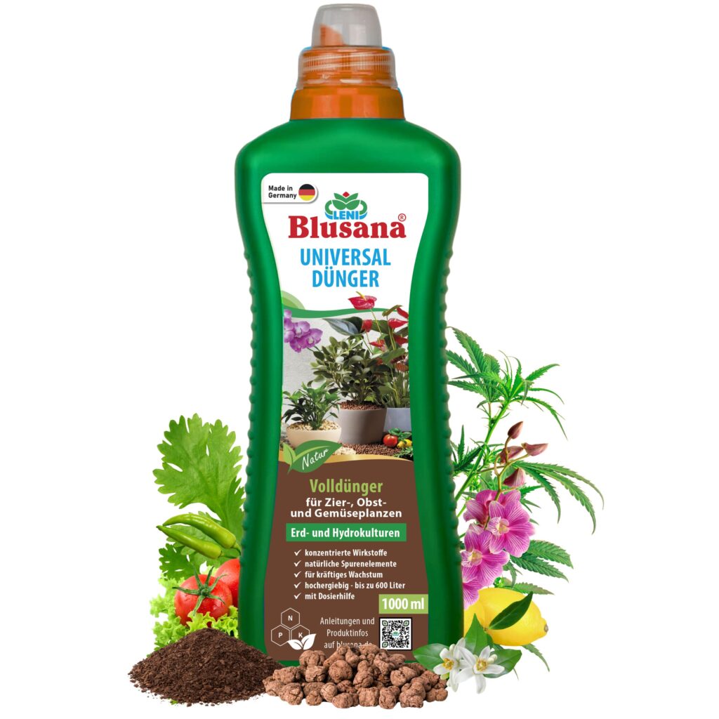 P6085 UniversalTitelbild Blusana - optimale Pflanzenpflege für Hydrokultur, Hydroponik und Erdkultur