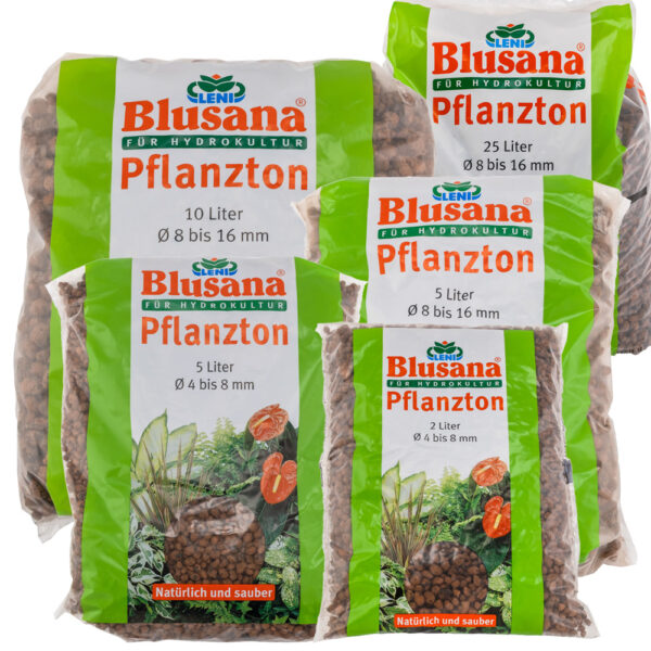 Pflanzton Artikel 02 Blusana - optimale Pflanzenpflege für Hydrokultur, Hydroponik und Erdkultur